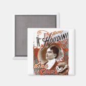 Houdini - König der Karten Magnet (Vorderseite/Rückseite)