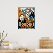 Houdini Magician Poster (Küche)