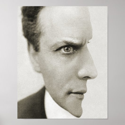 Houdini Optical Illusion Archival Print Poster (Vorne)