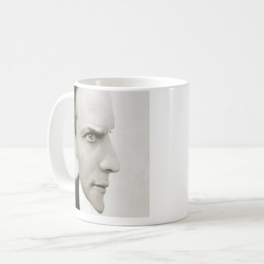 Houdini optische Täuschung Kaffeetasse (Vorderseite Links)