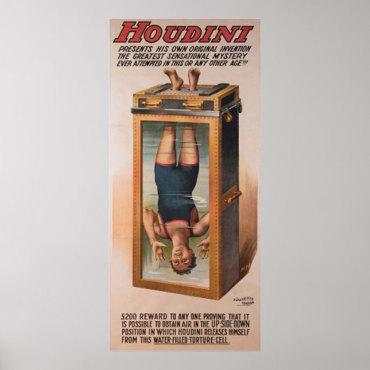 Houdini Poster (Vorne)