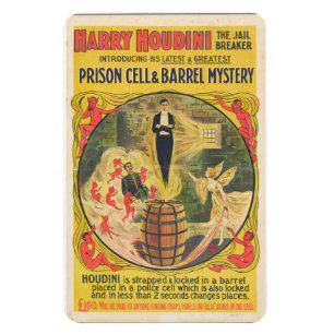 Houdini Prison Cell Escape Magnet