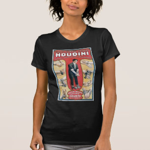 Houdini ~ Vintag Handcuff Escape Artist T-Shirt