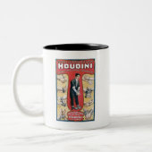 Houdini Vintag Magic Zweifarbige Tasse (Links)