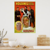 Houdinis todfeindliches Mysterium Poster (Küche)
