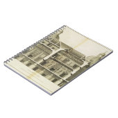 Houghton Hall: Querschnitt des Halls und des Notizblock (Linke Seite)