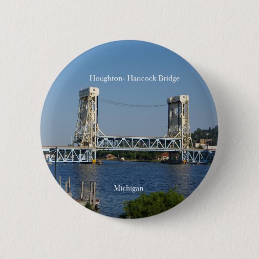 Houghton Hancock Bridge Button (Vorderseite)