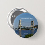 Houghton Hancock Bridge Button (Vorne & Hinten)
