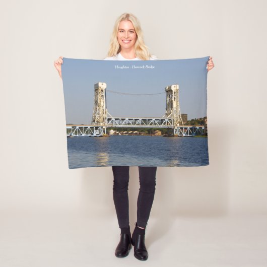 Houghton Hancock Bridge Fleece-Decke Fleecedecke (Beispiel)