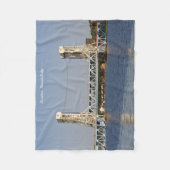 Houghton Hancock Bridge Fleece-Decke Fleecedecke (Vorderseite)