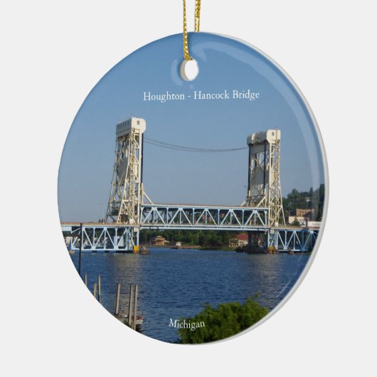 Houghton Hancock Bridge Ornament (Links)