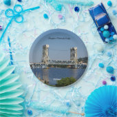 Houghton Hancock Bridge Papierplatte Pappteller (Party)