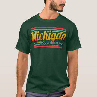 Houghton Lake Michigan Vintage-Souvenir 70er 80er  T-Shirt
