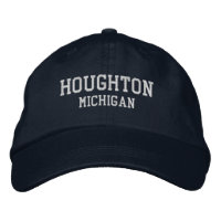 Houghton Michigan bestickte Baseballkappe
