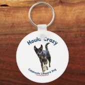 Houla Dog Crazy Schlüsselanhänger (Vorderseite)