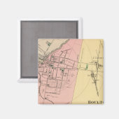 Houlton, Aroostook Co Magnet (Vorderseite/Rückseite)
