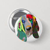 Hound Collage Button $6,95 (Vorne & Hinten)
