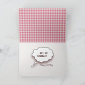 Hound Dog Alt Geburtstag Karte (Innenseite)