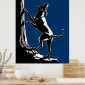 Hound Dog Art Poster Jagd Hund Lover Prints (Küche)