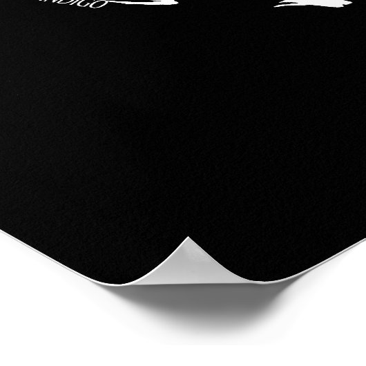 Hound Dog Art Poster Jagd Hunde Kunst Prints (Ecke)