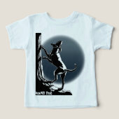 Hound Dog Baby's Strampler Bio Baby Geschenk (Design Vorderseite)