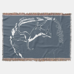 Hound Dog Blanket Jagd Hunde Kunst wirbeln Blanket Decke