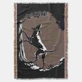 Hound Dog Blanket Jagd Hunde Kunst wirbeln Blanket Decke (Vorderseite Vertikal)