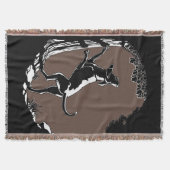 Hound Dog Blanket Jagd Hunde Kunst wirbeln Blanket Decke (Vorderseite)