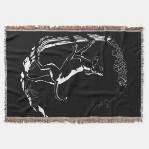 Hound Dog Blanket Jagd Hunde Kunst wirbeln Blanket Decke