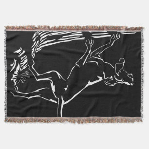Hound Dog Blanket Jagd Hunde Kunst wirbeln Blanket Decke