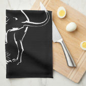 Hound Dog Handtuch Jagd Hund Kunst Handtuch (Viertel Falte)