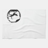 Hound Dog Handtuch Jagd Hund Kunst Handtuch (Horizontal)