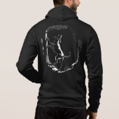 Hound Dog Hoodie Jacket Jagd Hund Hooded Shirts (Rückseite)