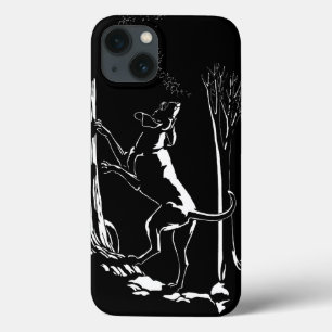 Hound Dog iPhone 4 Hülle Jagdhund Kunst Hülle