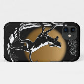 Hound Dog iPhone-Hüllen Jagdhund Kunst Case (Rückseite (Horizontal))