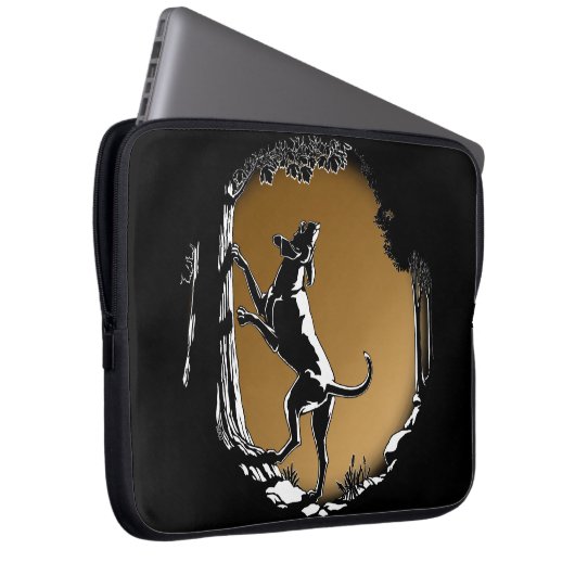 Hound Dog Jagdhund Laptop-Sieb Laptopschutzhülle (Vorne Rechts)