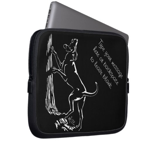 Hound Dog Jagdhund Laptop-Sieb Laptopschutzhülle (Vorne Rechts)