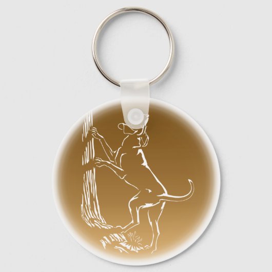 Hound Dog Key Chains Hunting Dog Lover Keychains Schlüsselanhänger (Vorderseite)