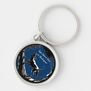 Hound Dog Keychain Personalized Hunting Dog Gift Schlüsselanhänger