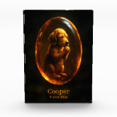 Hound Dog Memorial Photo Block (Vorderseite)