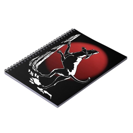 Hound Dog Notebook Dog Journal Book Notizblock (Linke Seite)