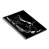 Hound Dog Notebook Dog Journal Book Notizblock (Rechte Seite)