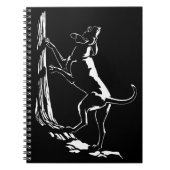 Hound Dog Notebook Dog Journal Book Notizblock (Vorderseite)