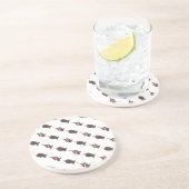 Hound Dog Weihnachten Getränkeuntersetzer (Seite)