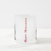 Hound Dog Weihnachten Mattglastasse (Mittel)