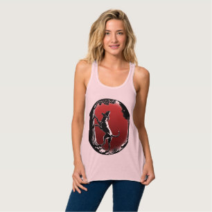 Hound Hund Tank Top Shirt Frauen Jagd Hundeshirt