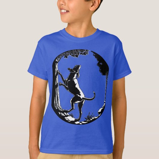 Hound Hundeshirt Kid's Bio Hund-T - Shirt (Vorderseite)