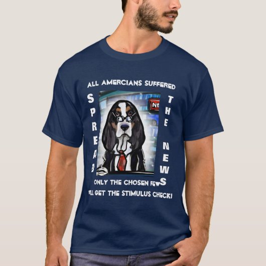 HOUND NEWS STATION T - Shirt (Vorderseite)