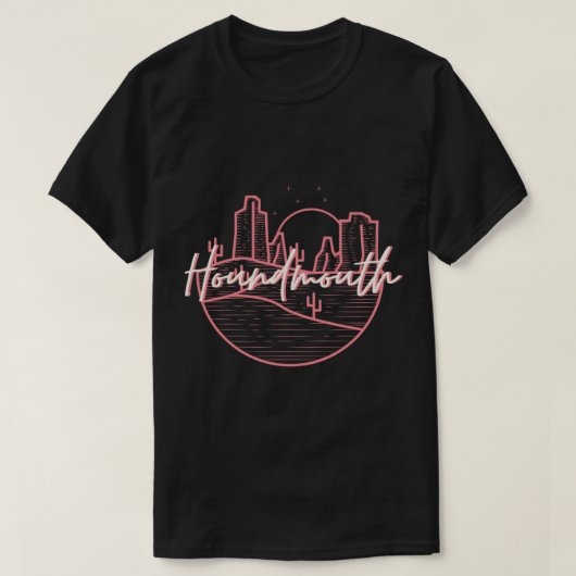 Houndmouth Neon Sign Classic T - Shirt (Design vorne)