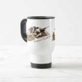 Hounds & Hase Reisebecher (Vorderseite Links)